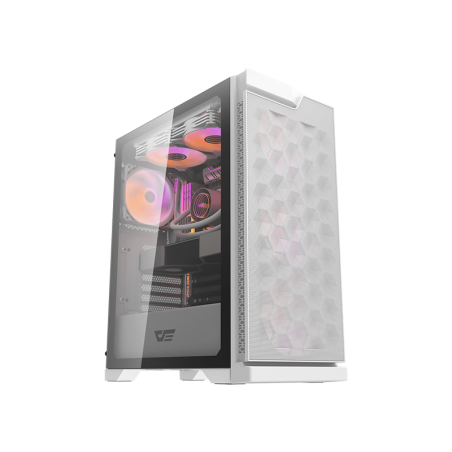 DK361 ATX PC Case (White)