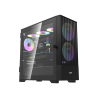 DK415M M-ATX PC Case (Black)