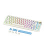 FANTECH MAXFIT67 MODULAR MECHANICAL KEYBOARD (White)