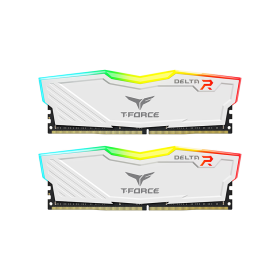 16GB 8×2 T-FORCE DELTA RGB DDR4 Memory 3200Mhz (White)