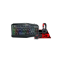 REDRAGON 4 in 1 PC GAMING KEYBOARD, MOUSE COMBO, HEADSET & MOUSE PAD