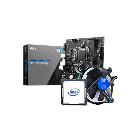 INTEL I3 10100(Traytype) & MSI PRO H510M-B(Bundle)